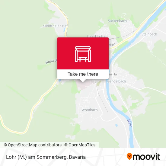 Карта Lohr (M.) am Sommerberg