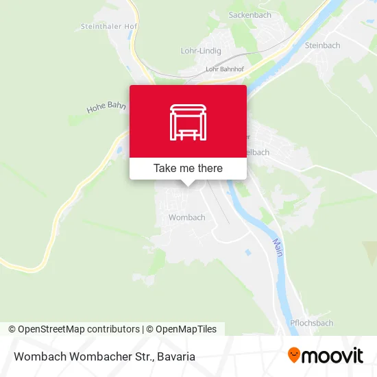 Карта Wombach Wombacher Str.