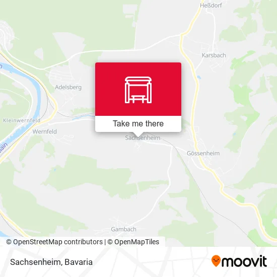 Карта Sachsenheim