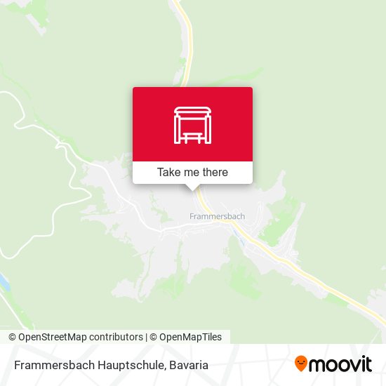 Frammersbach Hauptschule map