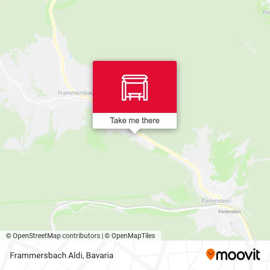 Карта Frammersbach Aldi