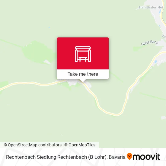 Карта Rechtenbach Siedlung,Rechtenbach (B Lohr)