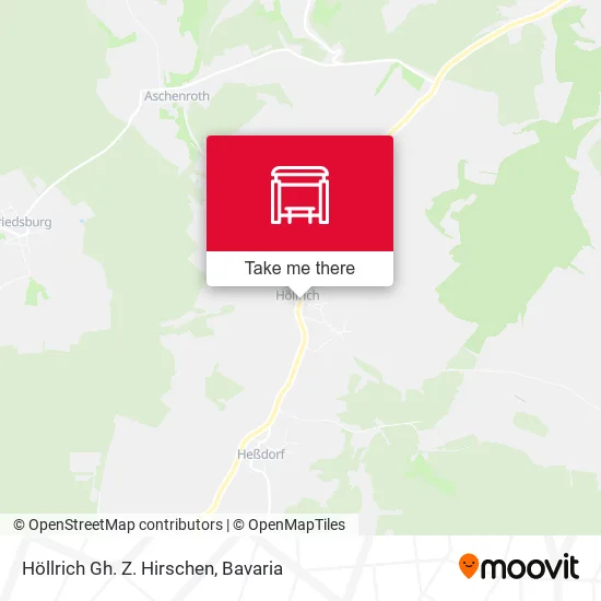 Карта Höllrich Gh. Z. Hirschen