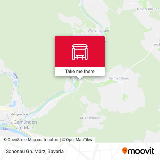 Schönau Gh. März map