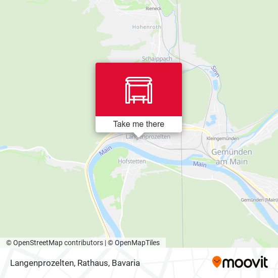 Langenprozelten, Rathaus map