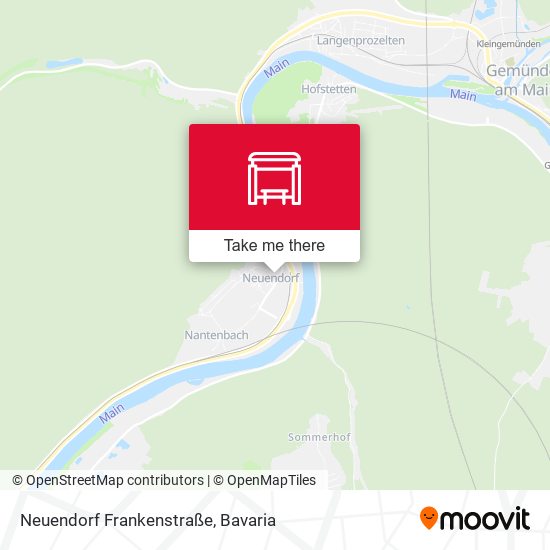 Neuendorf Frankenstraße map
