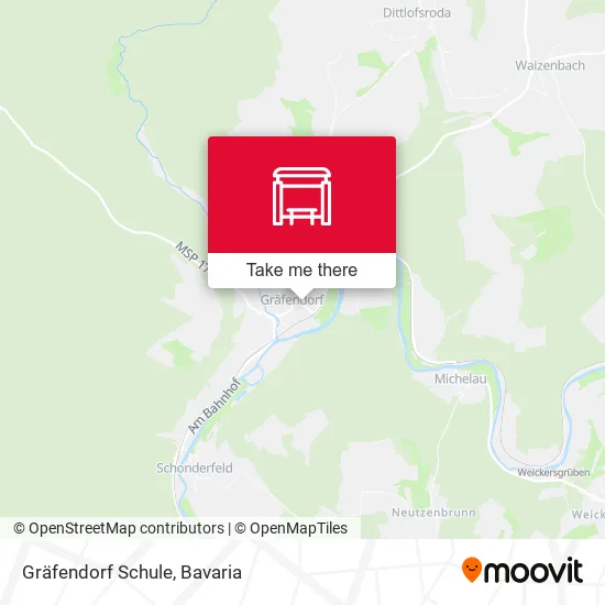 Карта Gräfendorf Schule