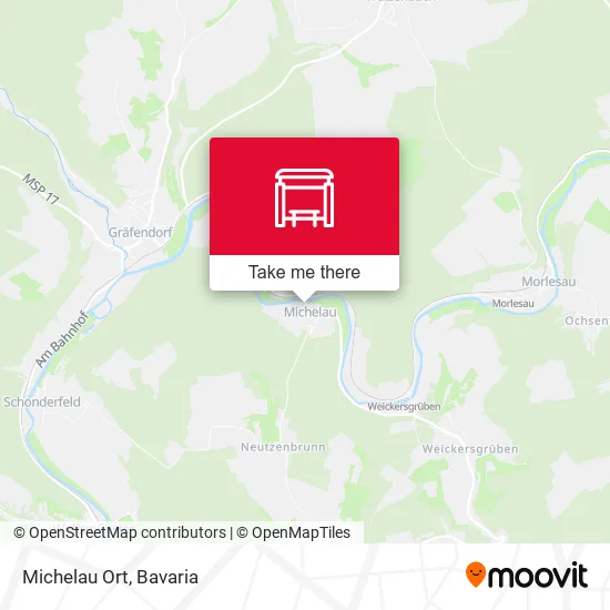 Карта Michelau Ort