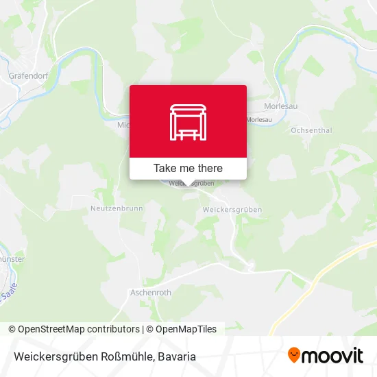 Карта Weickersgrüben Roßmühle