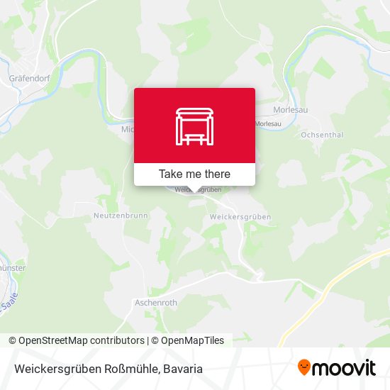 Карта Weickersgrüben Roßmühle