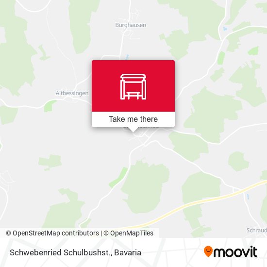 Schwebenried Schulbushst. map