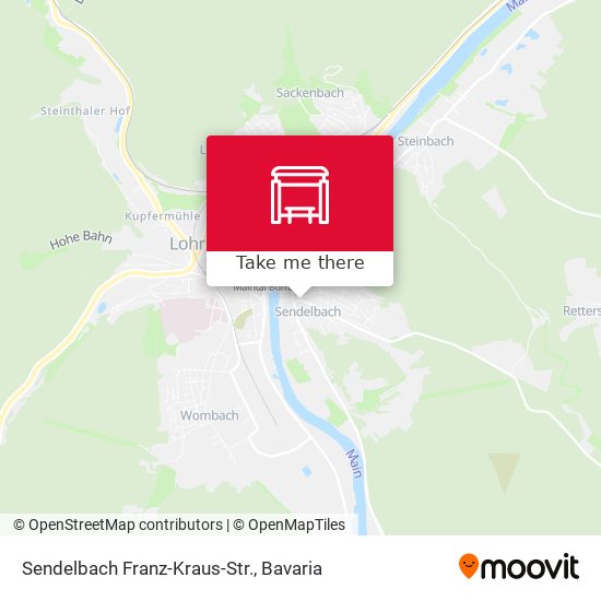 Sendelbach Franz-Kraus-Str. map