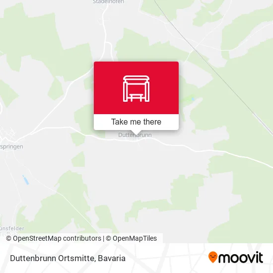 Карта Duttenbrunn Ortsmitte