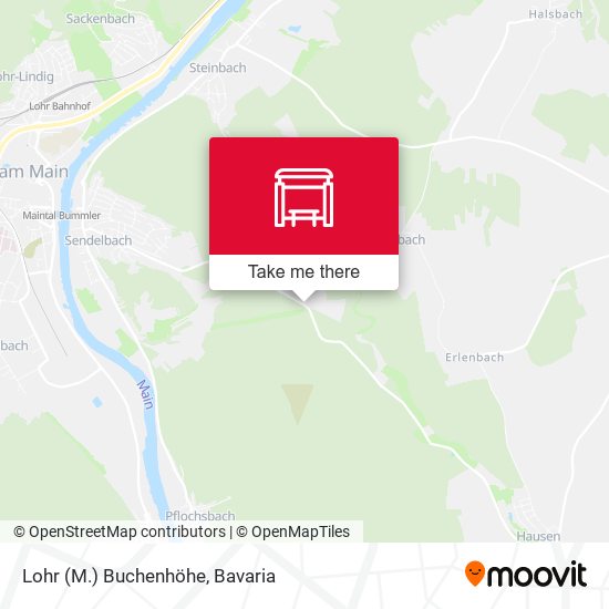 Lohr (M.) Buchenhöhe map