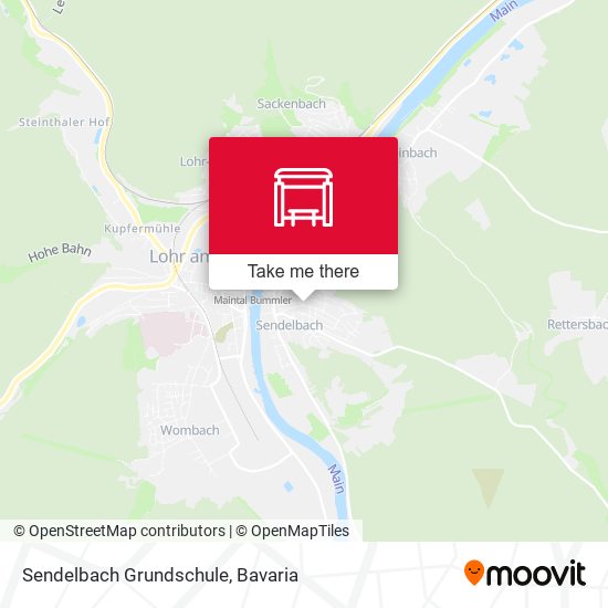 Sendelbach Grundschule map