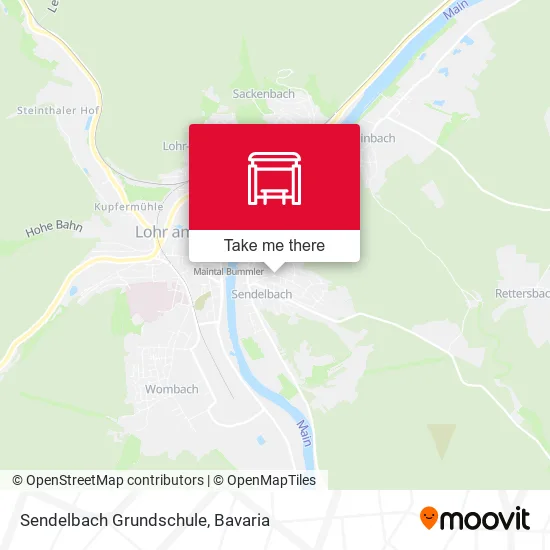Карта Sendelbach Grundschule