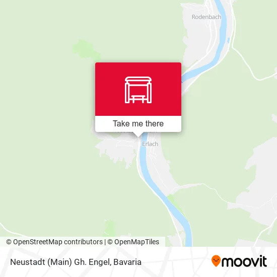 Карта Neustadt (Main) Gh. Engel