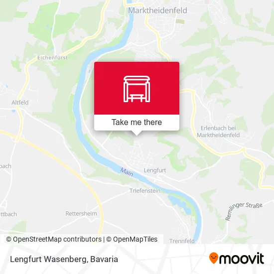 Карта Lengfurt Wasenberg