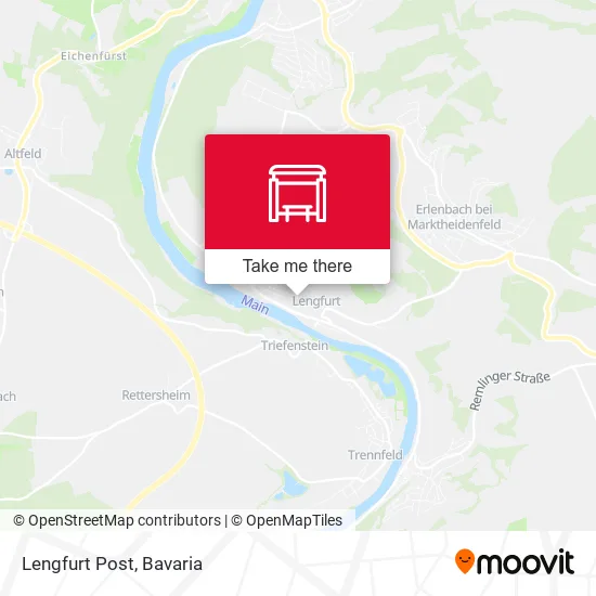Карта Lengfurt Post