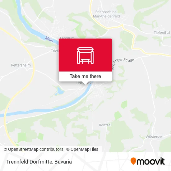 Карта Trennfeld Dorfmitte
