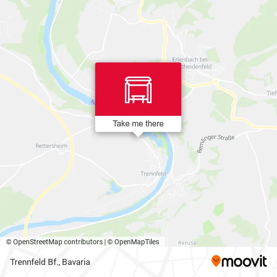 Карта Trennfeld Bf.