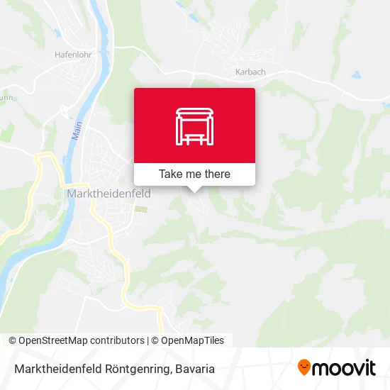 Карта Marktheidenfeld Röntgenring