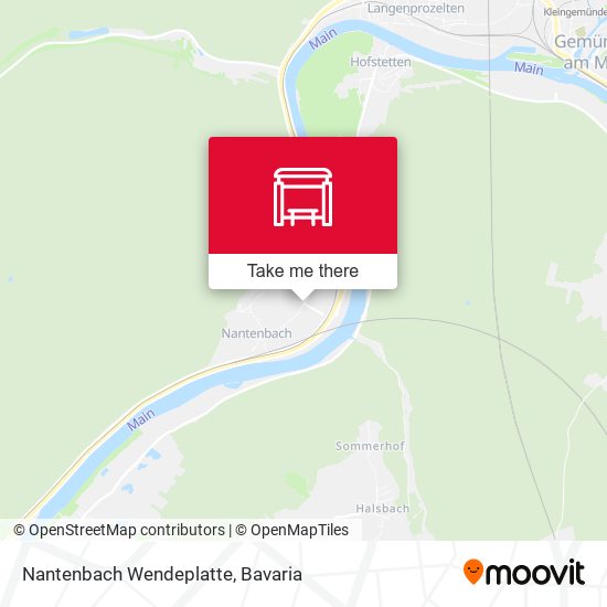 Nantenbach Wendeplatte map
