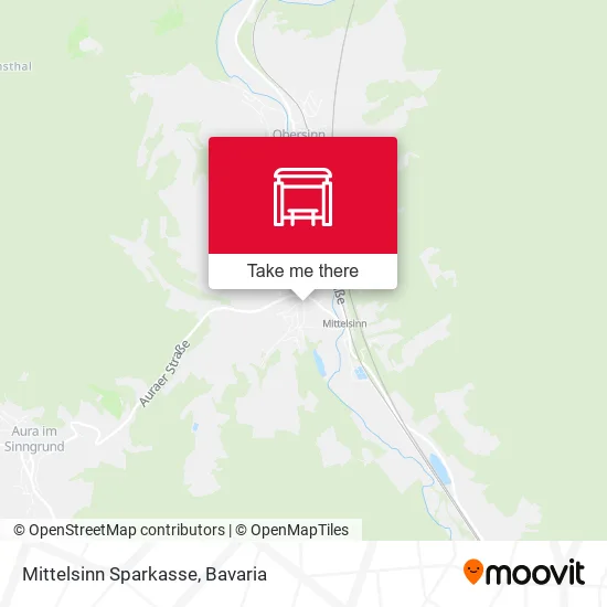 Карта Mittelsinn Sparkasse