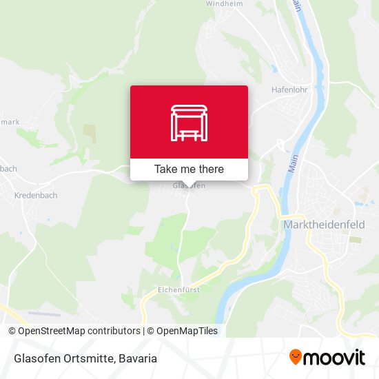 Карта Glasofen Ortsmitte