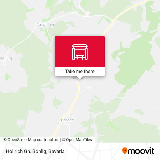 Höllrich Gh. Bohlig map
