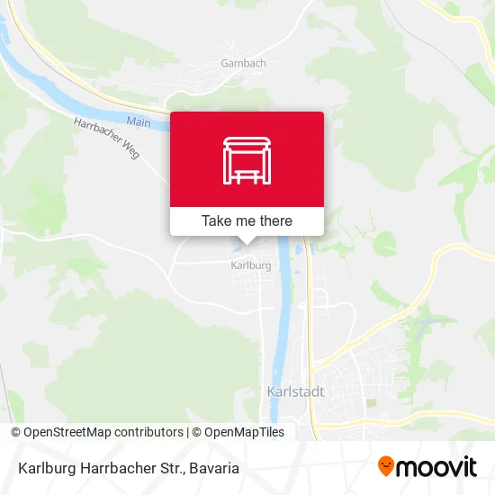 Карта Karlburg Harrbacher Str.
