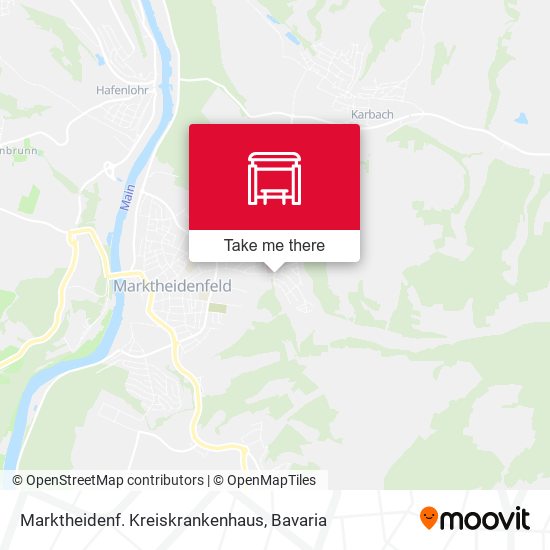 Marktheidenf. Kreiskrankenhaus map