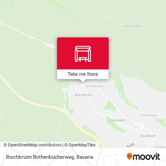 Bischbrunn Rothenbücherweg map