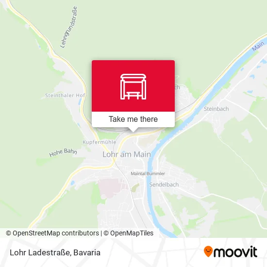 Карта Lohr Ladestraße