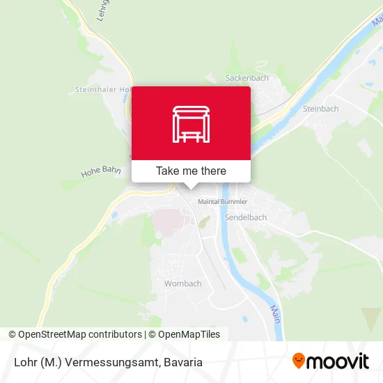 Карта Lohr (M.) Vermessungsamt
