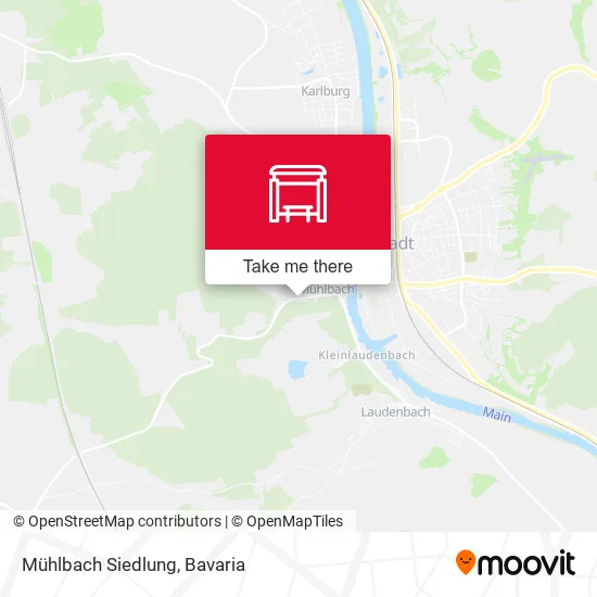 Карта Mühlbach Siedlung