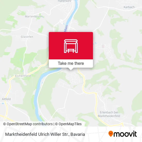 Карта Marktheidenfeld Ulrich Willer Str.