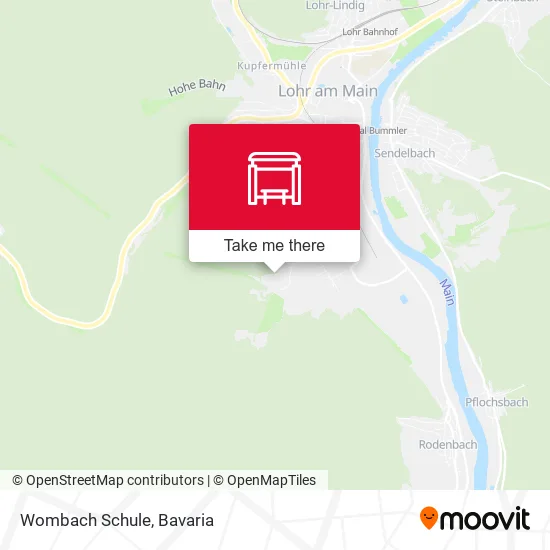 Карта Wombach Schule