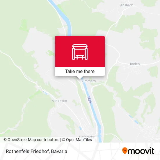 Карта Rothenfels Friedhof