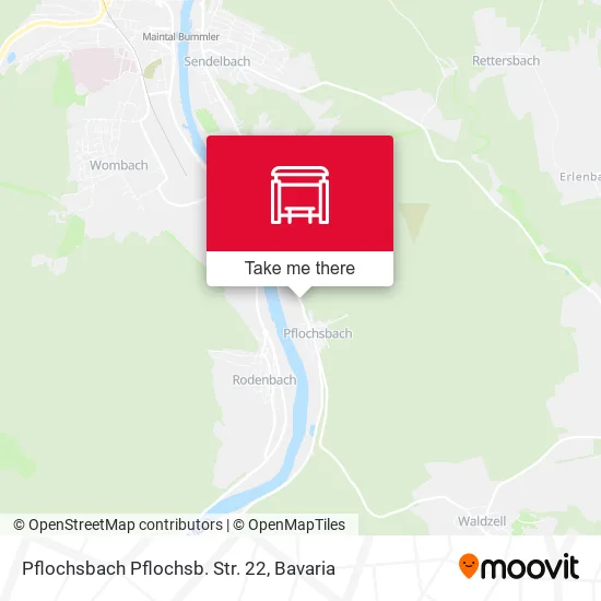 Карта Pflochsbach Pflochsb. Str. 22