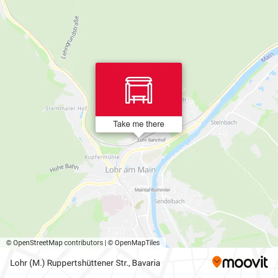Карта Lohr (M.) Ruppertshüttener Str.