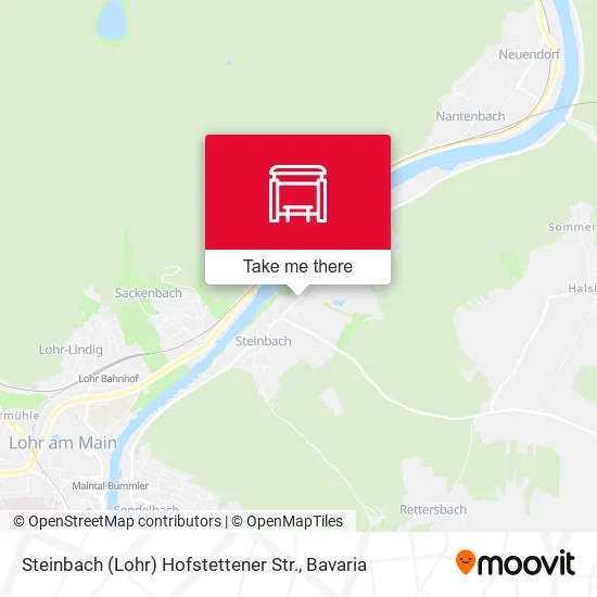 Карта Steinbach (Lohr) Hofstettener Str.
