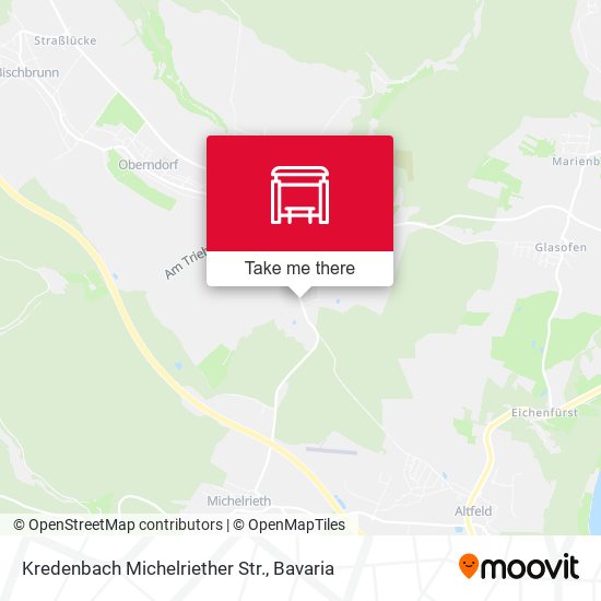 Kredenbach Michelriether Str. map