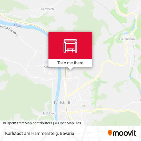 Карта Karlstadt am Hammersteig