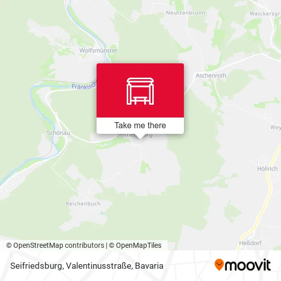 Карта Seifriedsburg, Valentinusstraße