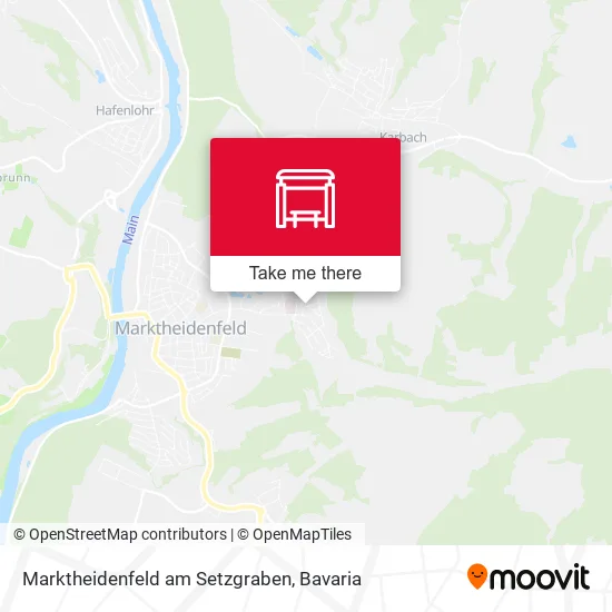 Карта Marktheidenfeld am Setzgraben