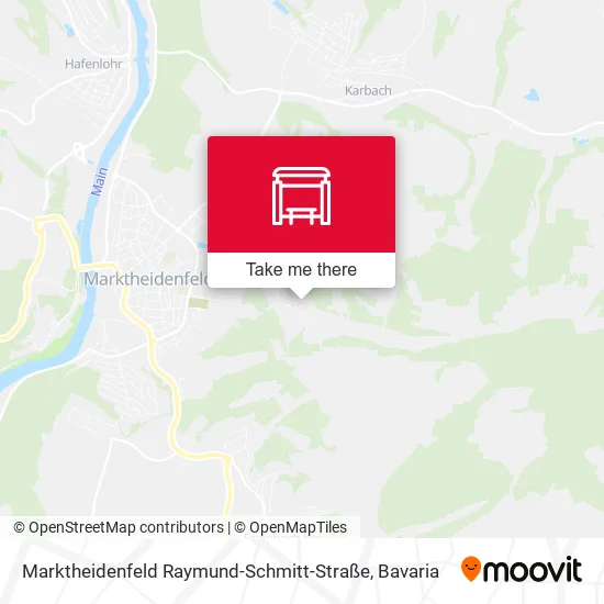 Карта Marktheidenfeld Raymund-Schmitt-Straße