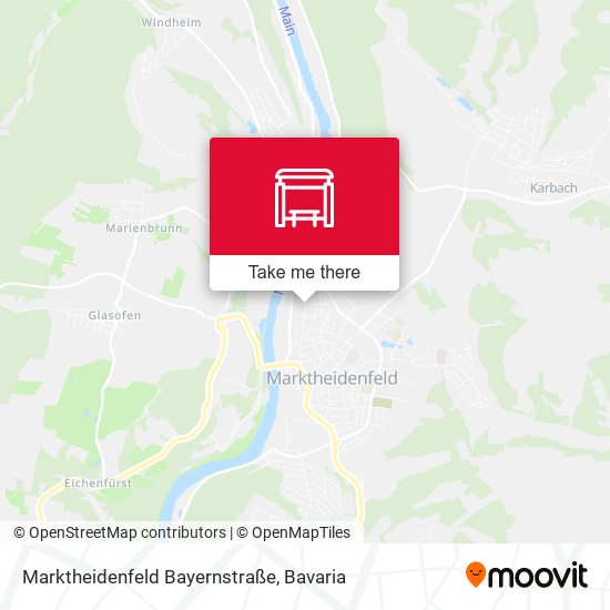 Marktheidenfeld Bayernstraße map