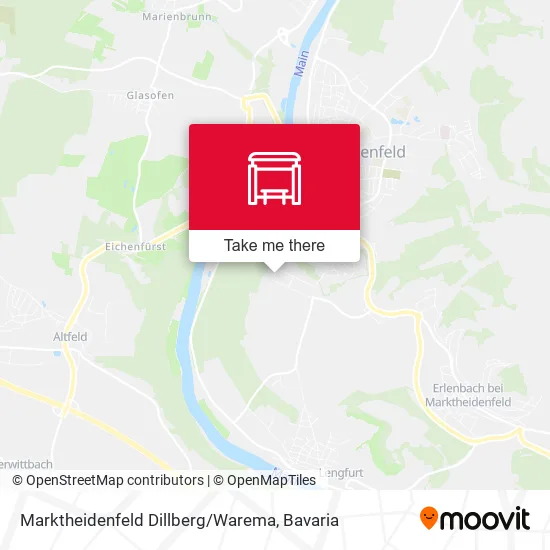 Карта Marktheidenfeld Dillberg / Warema