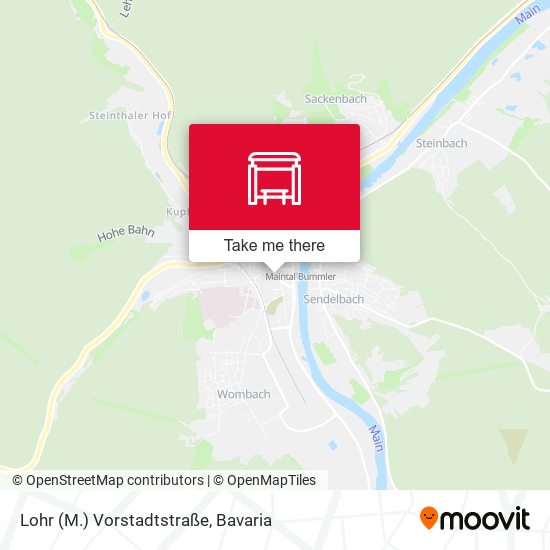Lohr (M.) Vorstadtstraße map